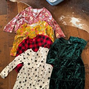 wondernation dresses set of 5